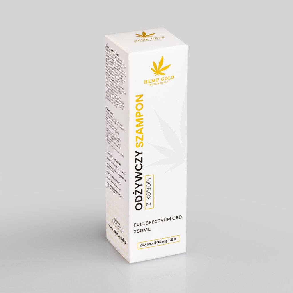 Odżywczy szampon konopny CBD – 250 ml
