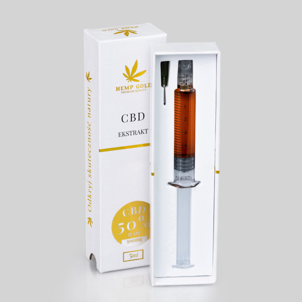 Ekstrakt CBD 50% RAW Full Spectrum – 5 ml