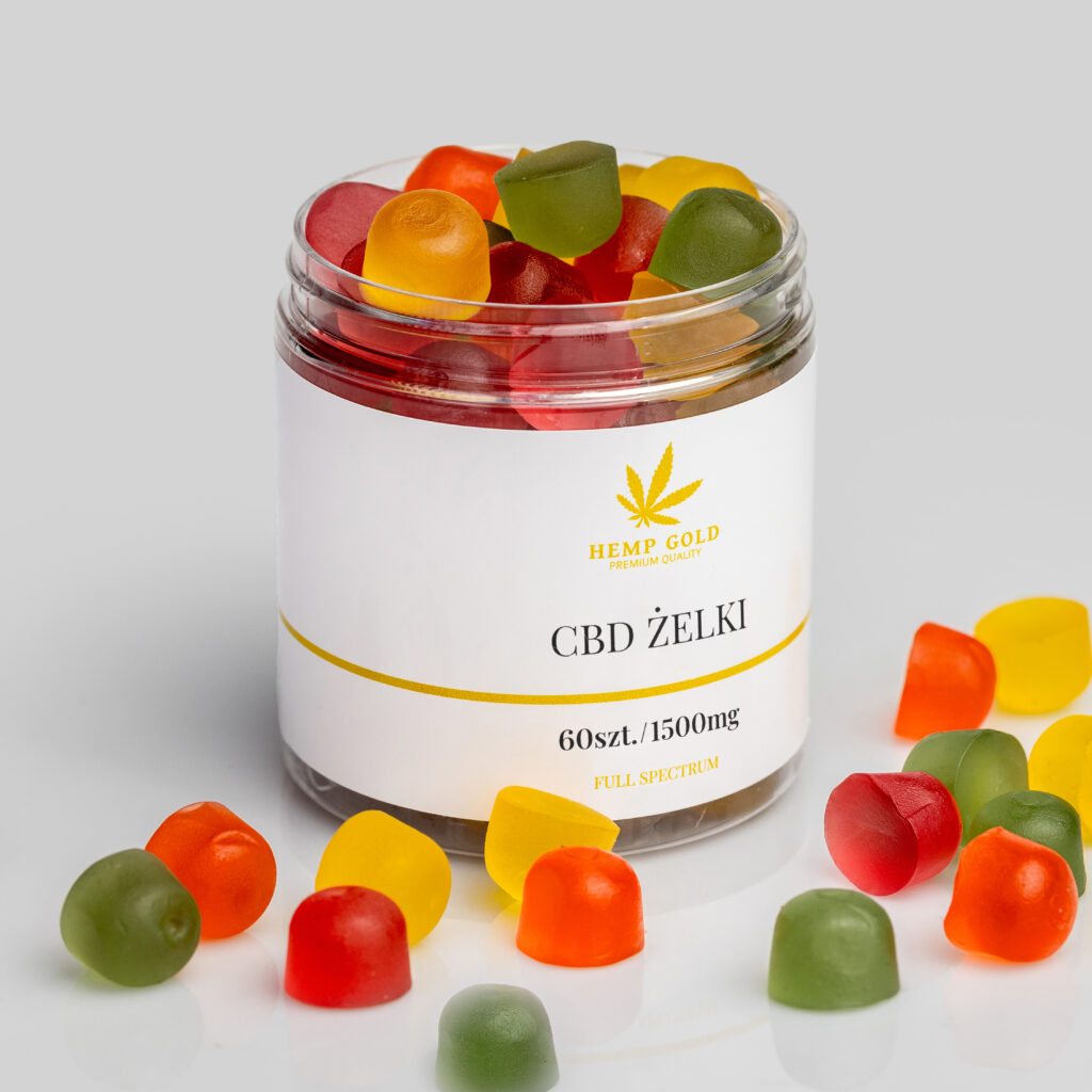Żelki CBD Full Spectrum – 60 szt.