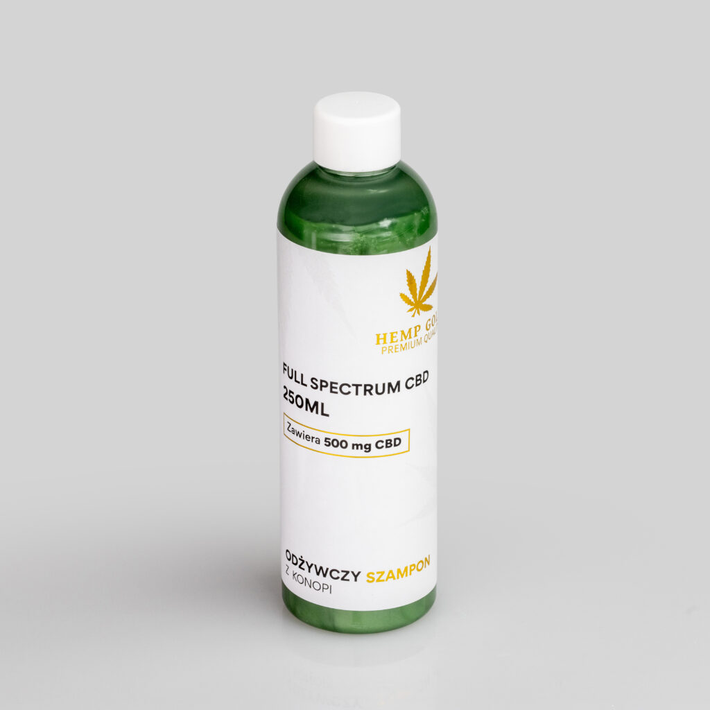 Odżywczy szampon konopny CBD – 250 ml