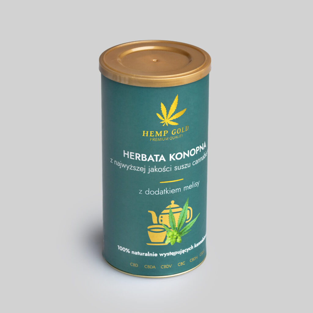Herbata konopna z dodatkiem melisy – 70 g
