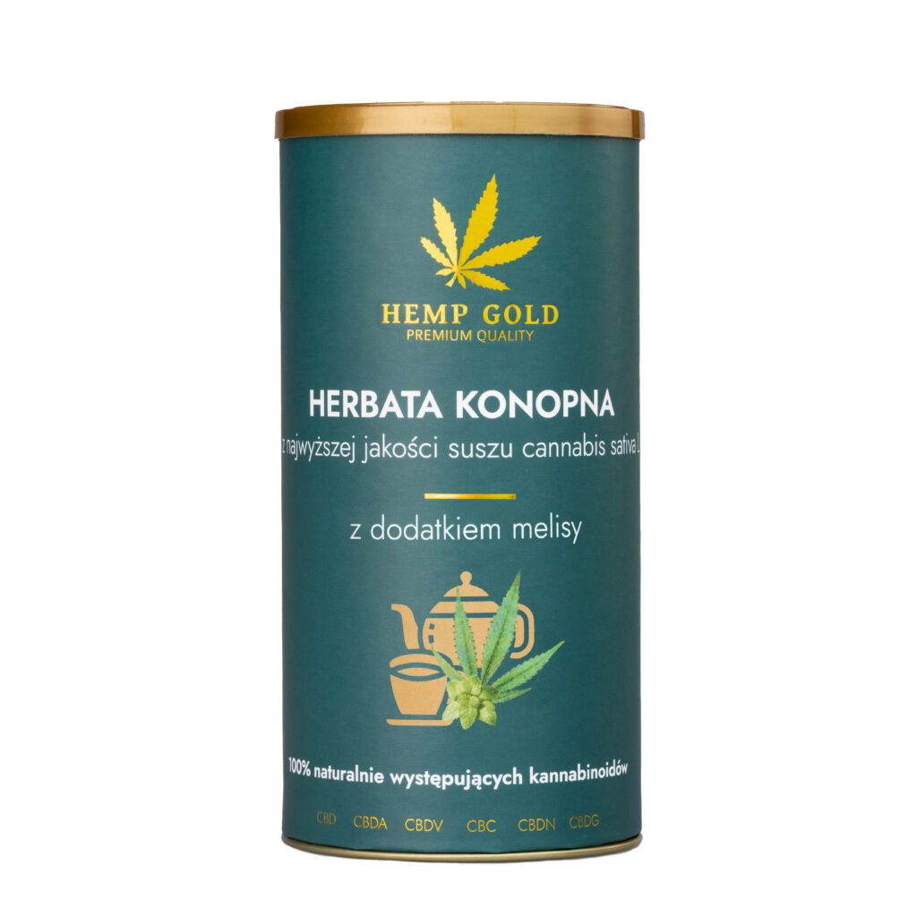 Herbata konopna z dodatkiem melisy – 70 g