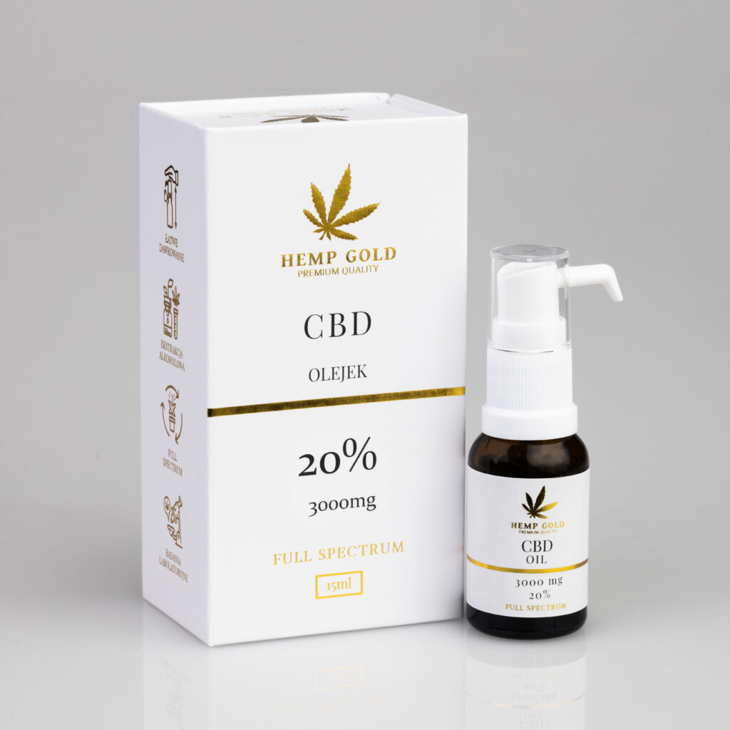 Olejek CBD 20% Full Spectrum – 15 ml