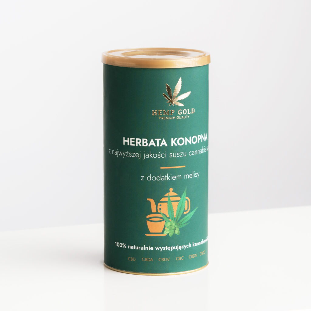 Herbata konopna z dodatkiem melisy – 70 g